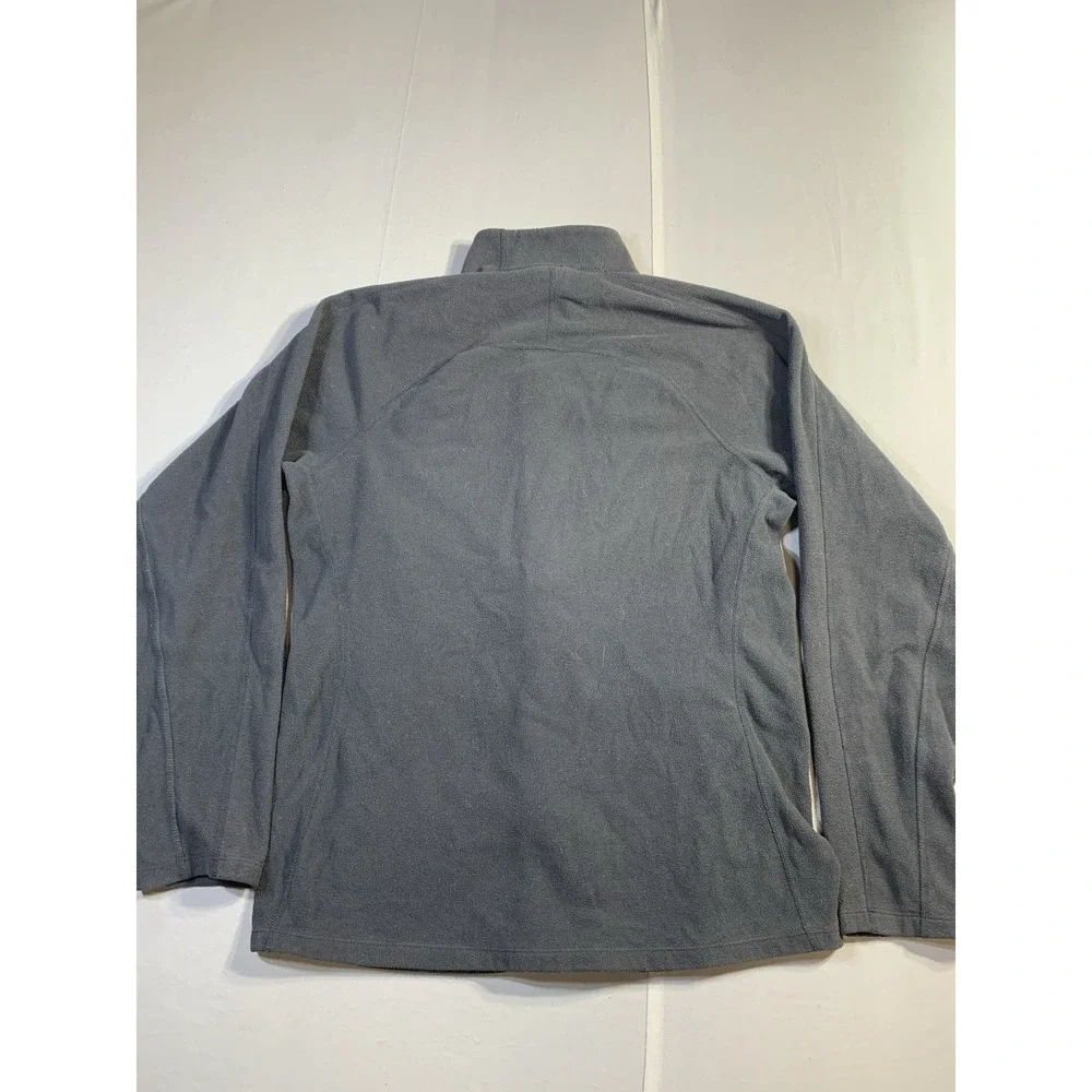 The North Face Wind Wall Jacket Men's Small Black Full Zip Pockets Fleece Coat